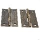 thumbnail image 4 of 10 Uds. Bisagras de bronce estilo Vintage con tornillos para muebles cajas de madera tamaño pequeño Longitud: 36mm - Ancho: 23mm, 4 of 4