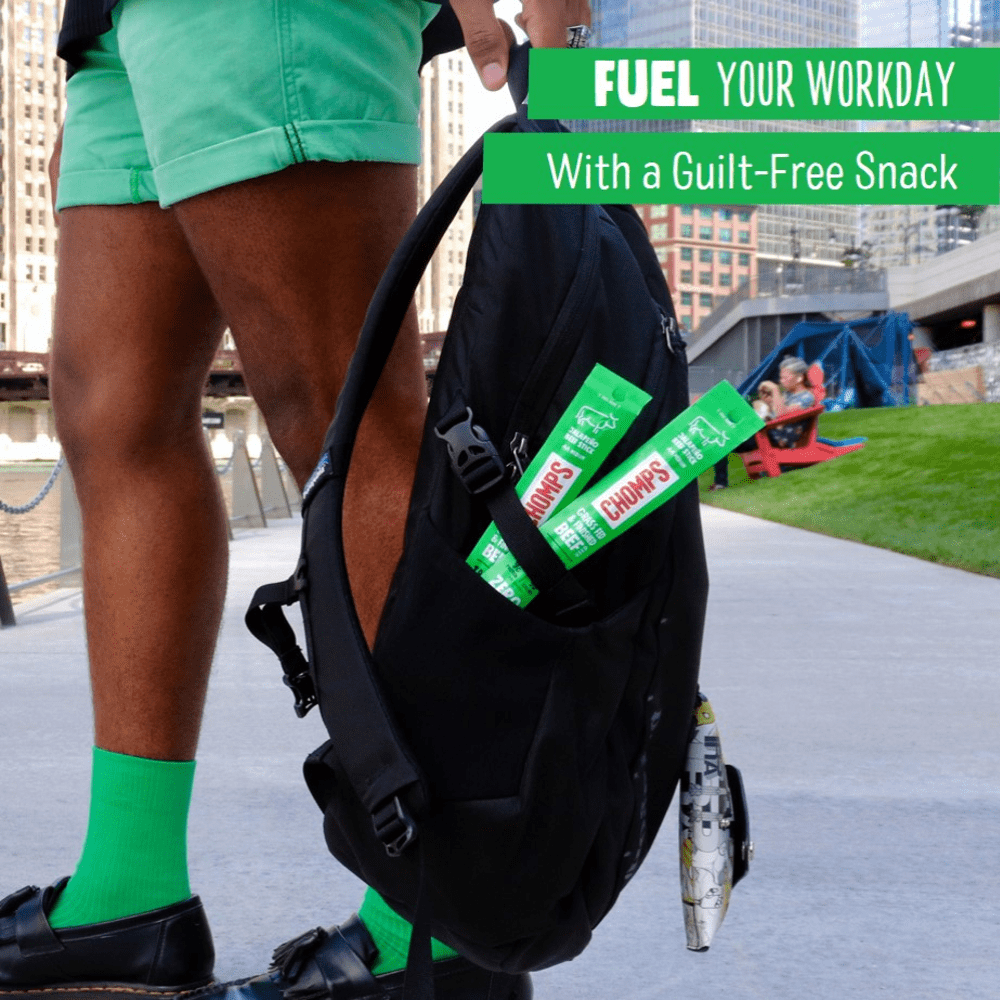 Chomps Grass-Fed And Finished Jalapeno Beef Snack Sticks (24 Count)
