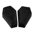 thumbnail image 1 of Caja de joyería,Joyero con forma de ataúd,decoración portátil,Estuche para guardar joyas,pendientes decorativos negros,Adorno de terciopelo con anillos para tapa para Caja para anillos negra, 1 of 8