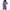 Purple, variant on REGALWOVEN Women's Cotton Lightweight Waffle Kimono Short Robe S/M White
