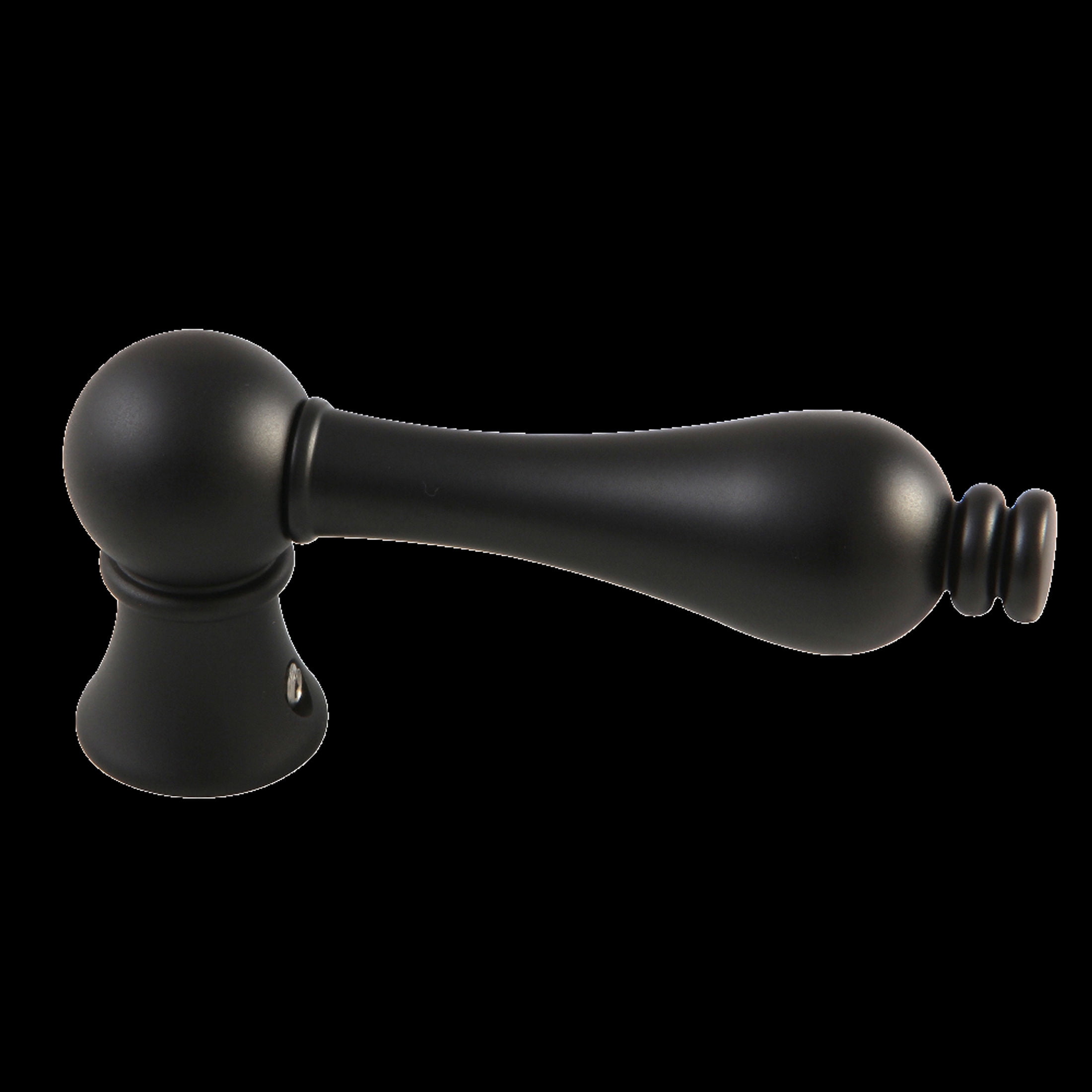 Kingston Brass KTALS0 Victorian Side Mount Toilet Tank Lever, Left/Right Installation in Matte Black