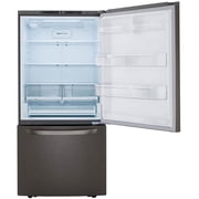 Lg Lrdcs2603 33 Wide 25.5 Cu. Ft. Energy Star Rated Bottom Freezer Refrigerator -