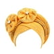 thumbnail image 4 of Turbante africano jinwen 2 piezas Amarillo Azul, 4 of 5