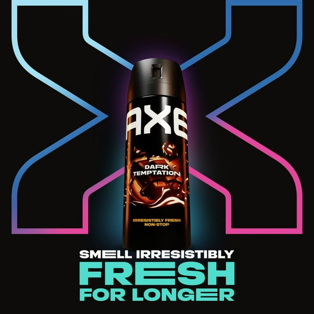 Axe Dark Temptation Body Fragrance, Aluminum-Free Men's Deodorant