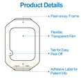 thumbnail image 4 of LotFancy Transparent Film Dressing 4" x 4.75", 48 Count Waterproof Bandage for Post Surgical Shower, 4 of 9