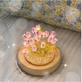 thumbnail image 3 of Tulip Lamp Gifts for Women, LED Tulip Crystal Glass Ball Night Light Bedroom Decor Tulip Night Light for Birthday Anniversary Mother's Day Valentines Day, 3 of 6