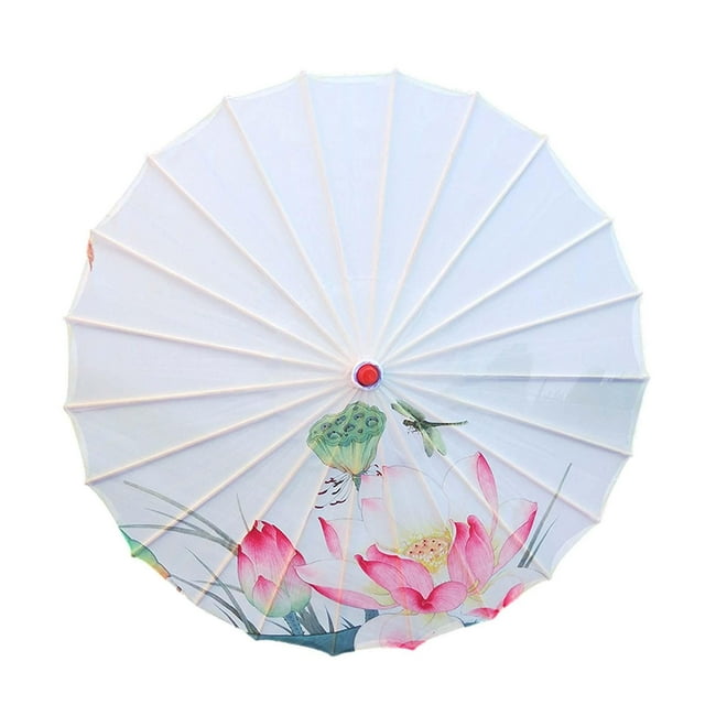 Paraguas de papel de aceite chino Paraguas de danza clásica china Regalo para mujeres Oriental Estilo D