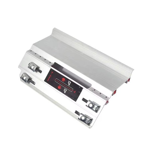 Accesorios para herramientas eléctricas YONGSHENG Sierra ingleteadora con marco de chaflán Soporte para máquina de 45 grados color plateado 25 cm