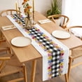 thumbnail image 3 of Table Runner 72 Inches Long for Kitchen Dining, Colorful Flowers Dresser Scarf Farmhouse, Dining Table Decorations for Wedding/Parties, Spring Floral Elegant Pastoral Watercolor 18 x 72 In, 3 of 8