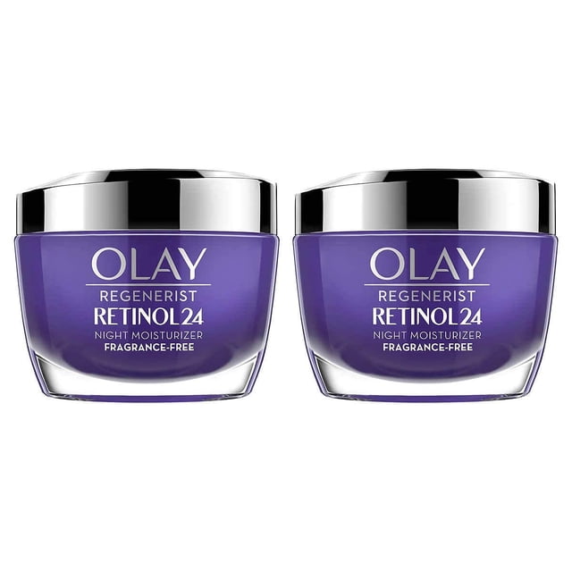 Crema de noche Olay Regenerist Retinol 24 50 ml (2 x 25 ml)