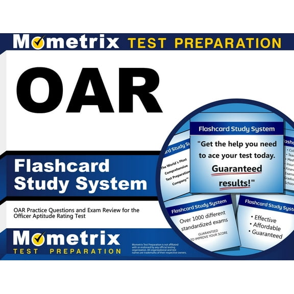 OAR Flashcard Study System: OAR Practice Questions and Exam Review for the Officer Aptitude Rating Test