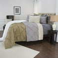 thumbnail image 6 of Rizzy Home QLTBT171300332036 Sham, Charcoal, King, 6 of 9