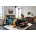 thumbnail image 6 of The Pioneer Woman Ruffle Knit Oversized Couch Throw Blanket, Mustard, 50 x 72 in, 6 of 6