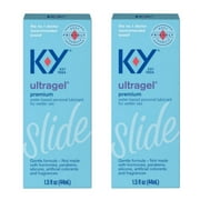 2 Pack  K-Y UltraGel Personal Water Based Lubricant 4.5 Oz