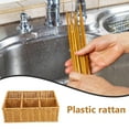 thumbnail image 3 of unbranded Organizador Pequeño Para Cajones Con Cesta Tejida Color Para Cubiertos, 3 of 6