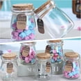 thumbnail image 4 of Reusable Glass Bottles For Personalized Gift Jars, Decorative Mason Jars Transparent With Leak-Proof Pe Lids, Perfect Spice Jar Alternatives Or Wedding Favor Containers, Sturdy And Durable Set Of 10, 4 of 5