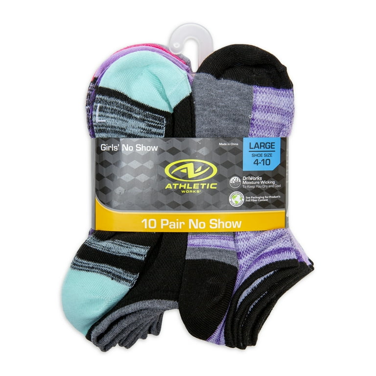 Girls in shop no show socks