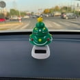 thumbnail image 4 of 1 PCS Christmas Solar Powered Dancing Toys for Car Dashboard, Snowman Santa Tree Deer Novelty Happy Christmas Decorations, Car Swinging Dancing Toy, 4 of 6