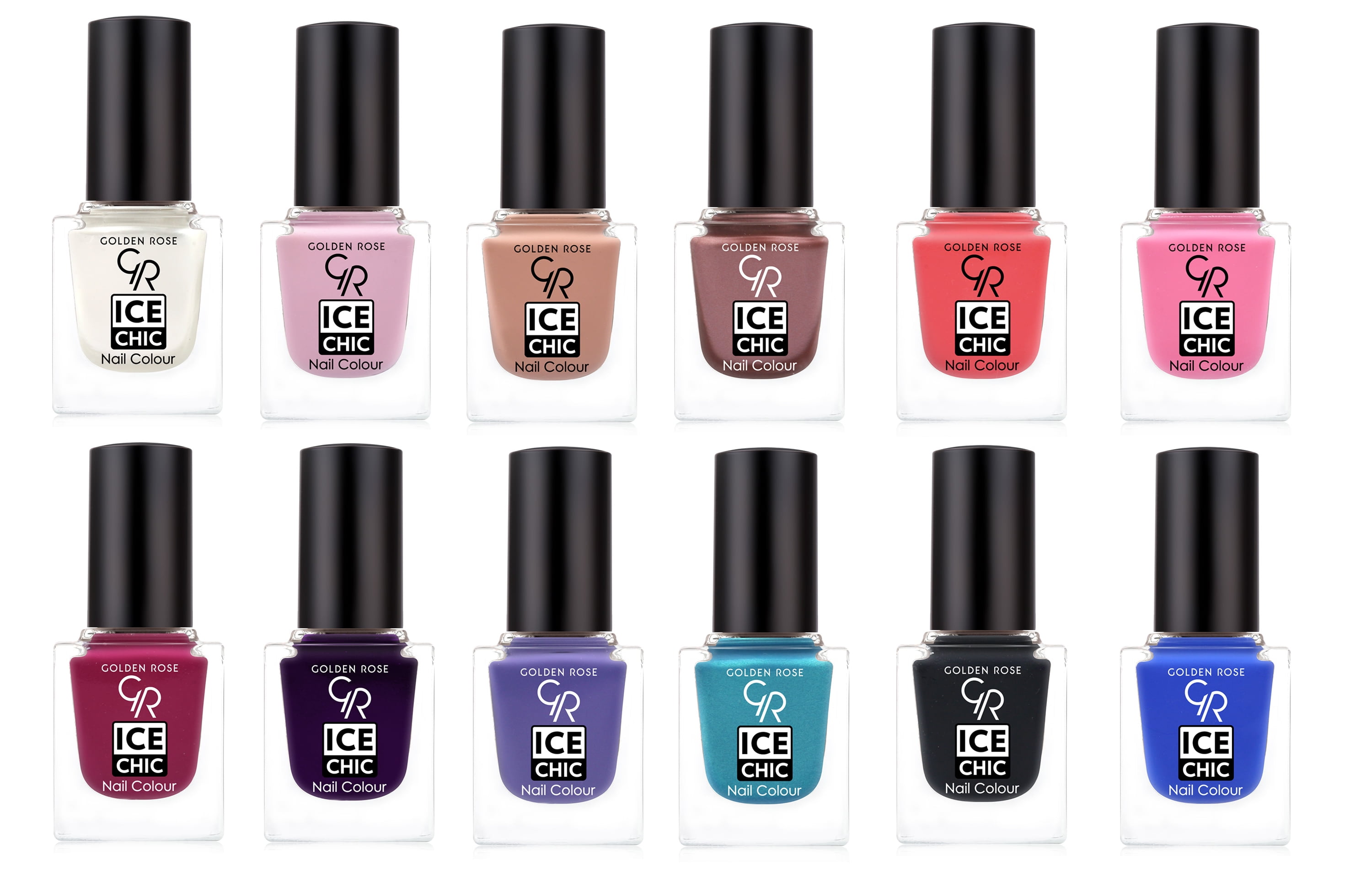 Golden Rose Ice Chic Nail Polish Lacquer Pack Of 12 No Repeats Walmart Com Walmart Com Golden Rose Ice Chic Nail Polish Lacquer Pack Of 12 No Repeats Walmart Com Walmart Com