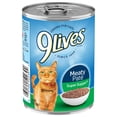 thumbnail image 6 of (12 pack) 9Lives Meaty Paté Super Supper Wet Cat Food, 13-Ounce Can, 6 of 9