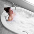 thumbnail image 5 of Almohada con ventosa para baño, almohada para Spa, bañera, almohada de malla 3D, 5 of 5