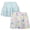 Blue + Gray, variant on Toddler Training Skort, Soft Cotton Absorbent Training Underwear for Baby Girls（2-4Y）
