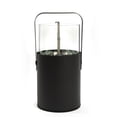 thumbnail image 3 of Tabletop Fire Pit, Ethanol Mini Fire Pit with Fire Extinguishing Cover, Mini Personal Fireplace for Indoor & Garden, Portable Fireplace for Dinner Parties, Home Decoration, Black, 3 of 6