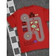 thumbnail image 3 of Dad Shirt Gifts from Son Daughter Daddy Play Car Fathers Day Shirts for Men Medium Red, 3 of 8