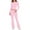Pink, variant on sususu Womens Lounge Set,Lounge Set Women Knitted Trousers Suit Long Sleeve Top and Pants Outfit Summer Casual Solid Color Slim Fit Comfortable Two Piece Set - Red
