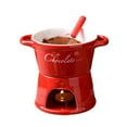 thumbnail image 1 of verishout Melting Mug Creative Tableware Set For Ice Cream Lovers Ceramic Butter Warmer red 201-300ml, 1 of 3