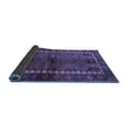 thumbnail image 2 of Ahgly Company Indoor Round Persian Blue Traditional Area Rugs, 3' Round, 2 of 4