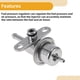 thumbnail image 4 of Regulador de presión de combustible Unique Bargains No.19236447 para Suzuki Grand Vitara 2.5L 2500CC V6 GAS DOHC de aspiración natural 1999-2005 de aleación de aluminio, 4 of 6