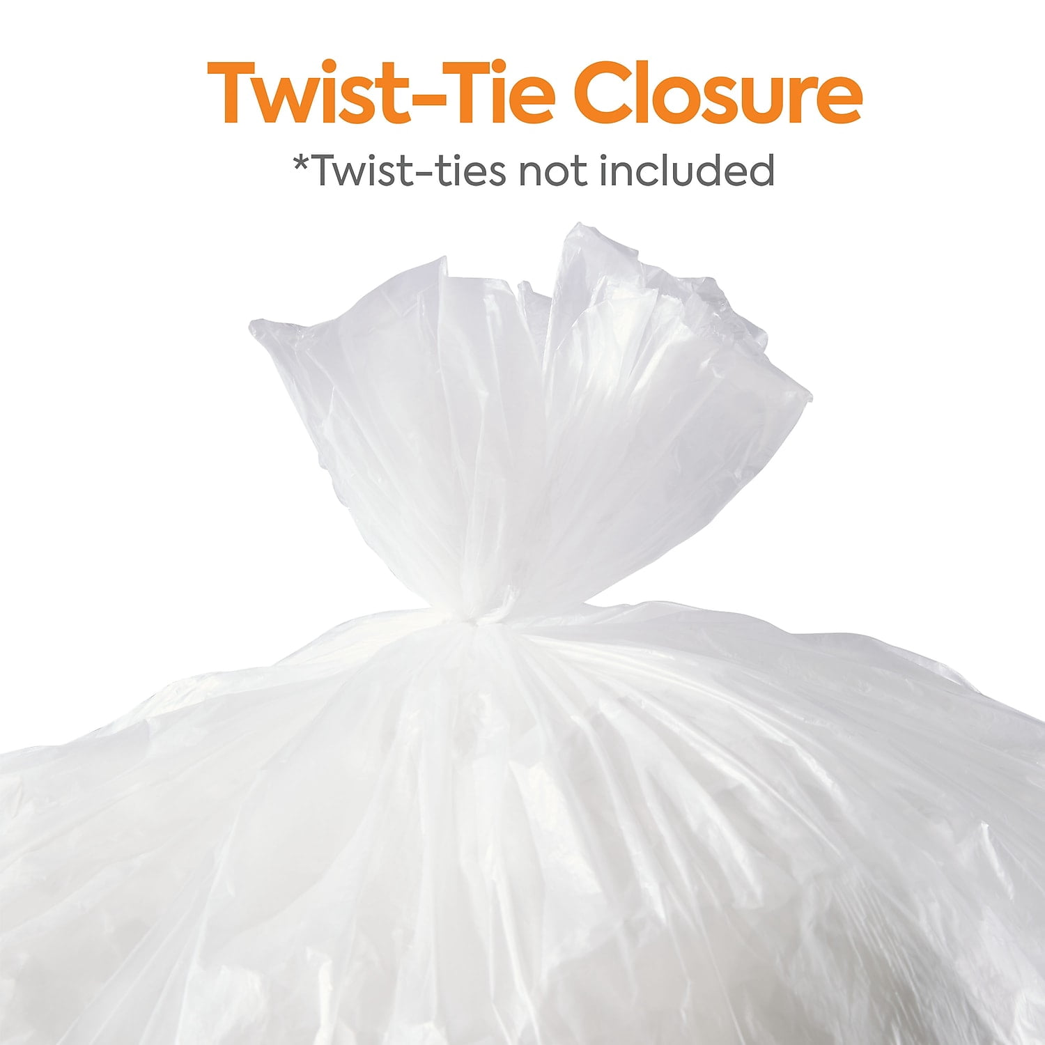 Staples Coastwide Professional 30 Gallon Trash Bag 30" x 37" High Density 8 mic Natural 500 Bags/Box