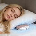 thumbnail image 2 of Para dormir: mini dispositivo portátil con ruido blanco, temporizador, ayuda para dormir inalámbrica con estéreo, auriculares privados para dormir, control de volumen para dormir de lado, 2 of 4