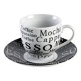 thumbnail image 3 of Gibson 65631.13RM Home Expressions Espresso Saucer & Cup Set w/ Stand, 3 of 6