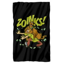 Scooby Doo Zoinks Fleece Blanket 36' x 58',Zoinks