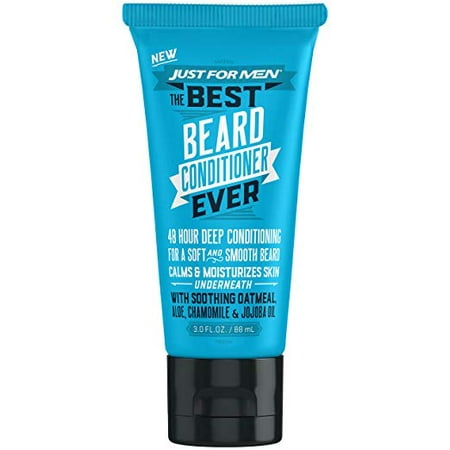 4 Pack Just For Men The Best Beard Conditioner Ever, 3oz/88mL