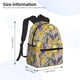 thumbnail image 2 of Disketp Lavender Flowers Mochila Ligera Clásica con Múltiples Bolsillos, Mochila Casual para Hombre y Mujer, Ideal para Escuela, Trabajo y Viajes, 2 of 6