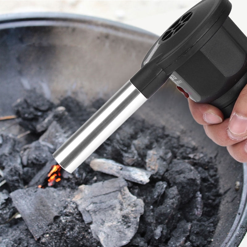 Lomire BBQ Manual Fire Extension for Picnic Outdoor Camping Cooking Mini Fan Barbecue Accessories Hand Manual Blower 