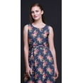 thumbnail image 4 of Bimba Floral Women Long Tank MaxiÂ&nbsp;Dress Round Neck Printed Party Gown-XXX-Large, 4 of 6