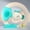 Blue, variant on cpengpj Horn Shaped Blow Toy Musical Instrument, Lightweight Plastic, for Preschool Music Learning Breath Control, 1 Pack