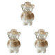 thumbnail image 1 of Cristal Con Forma Oso Dibujos Animados Vasos para (sin Pajita), 1 of 4