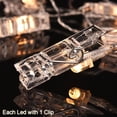 thumbnail image 4 of LED Photo String Lights-40 Photo Clips Battery Powered Fairy Twinkle Lights, String Lights Indoor,Wedding Party Christmas Home Decor Lights for Hanging Photos, Cards and Artwork ( Warm White), 4 of 9