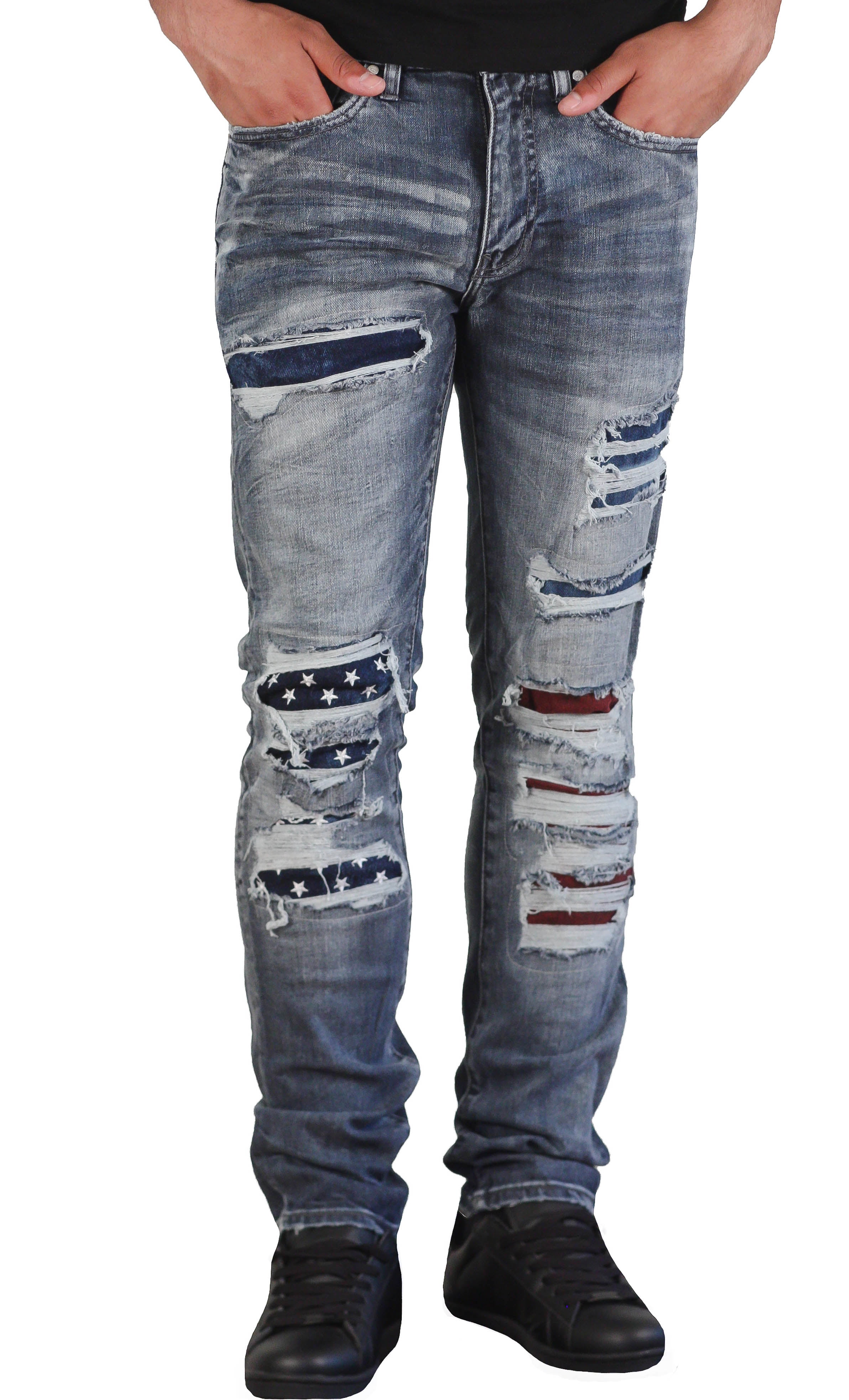 Men's Aaron Slim Straight Americana Jeans from Jordan Craig Legacy ...
