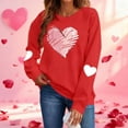 thumbnail image 1 of TaTaai Hoodies Shirts for Women Early Fall Long Sleeve Tops Vintage Graphic Outfits Tops Fashion Pullover Tees Gift, 1 of 9