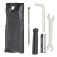 thumbnail image 3 of UNTERING 4Pcs Motorbike Repair Tool Wrench Screwdriver Motorcycle Steel Suite Open End Spanners Maintenance Repair Set, 3 of 8