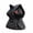 Red, variant on OIUR Hooded Cat Statue Resin Mysterious Black Cat Figurine Gothic Tabletop Mini Cat Sculpture Halloween Decoration Gift for Cat Lovers