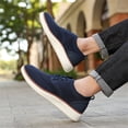 thumbnail image 5 of YOURDIARY Men's Mesh Sneakers Oxfords Lace-Up Lightweight Casual Walking Shoes, 5 of 8