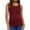 Wine, variant on Maternity Clothes Summer Womens Nursing Tank Tops Solid Color Round Neck Sleeveless Breastfeeding Blouse Shirt Pregnancy Clothes for Women
