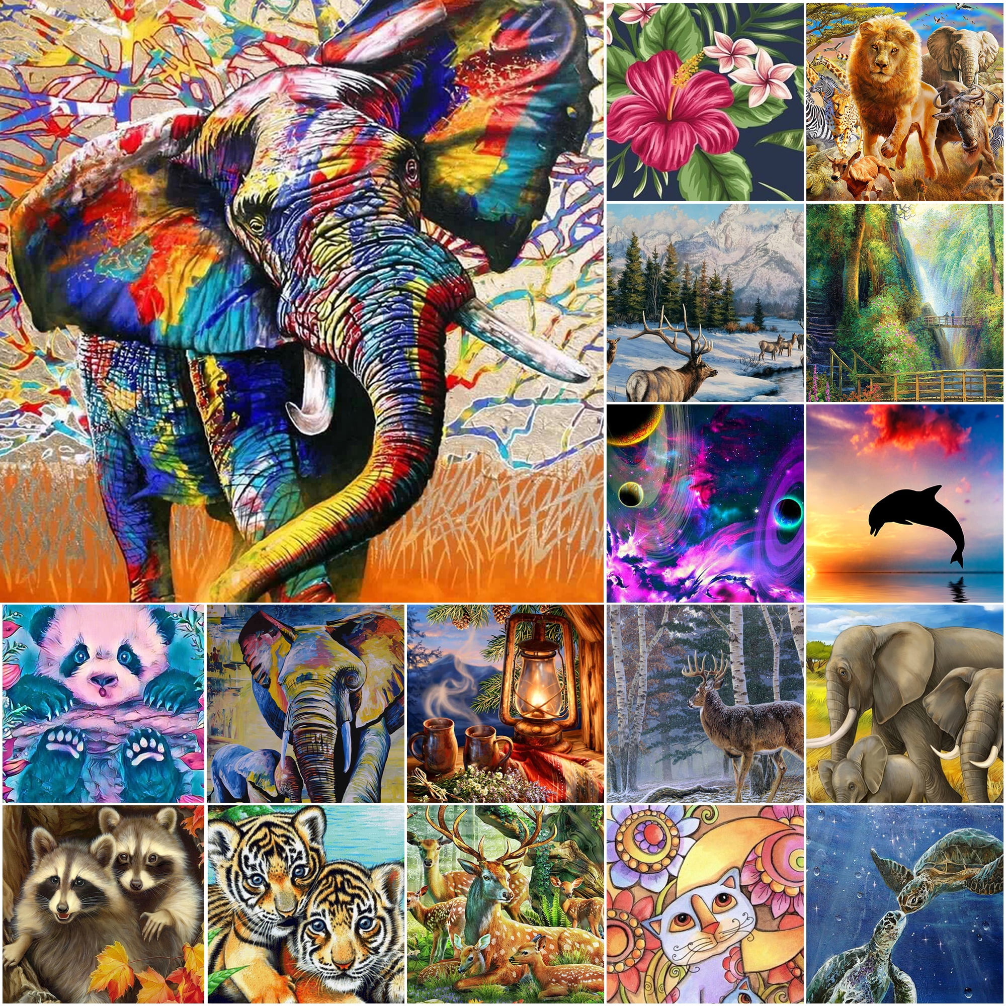 DIY Crystal/ Daimond Painting Arts Kit Cross Stitch Hand Crafts for Beginner DIY Crystal/ Daimond Painting Arts Kit Cross Stitch Hand Crafts for Beginner